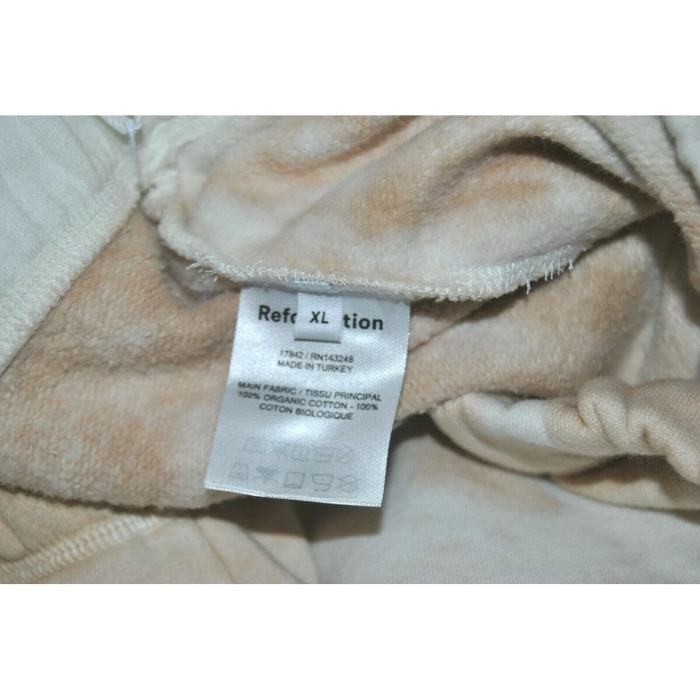 NWT Reformation Classic Sweatpant Clay Tornado Women’s Size XL $68 - Picture 9 of 10